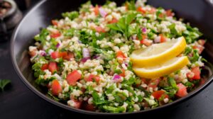 Healthy Plant Based Tabbouleh Salad Recipe Healthy Plant Based Tabbouleh Salad Recipe